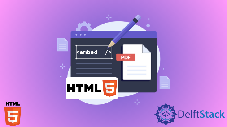 embed html pdf base64